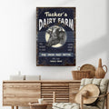 Dairy Farm Sign by Tailored Canvases