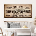Dairy Farm Sign II by Tailored Canvases