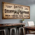 Dairy Farm Sign II by Tailored Canvases