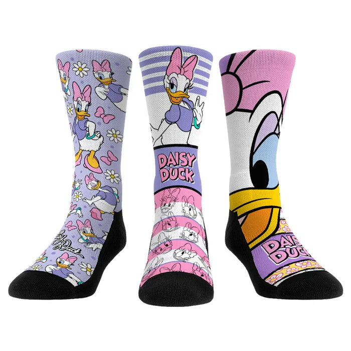 Daisy Duck - 3-Pack by Rock 'Em Socks