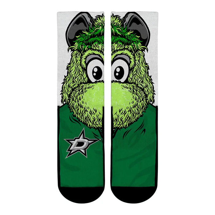 Dallas Stars - Split Face Mascot by Rock 'Em Socks