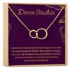 Dance Teacher Necklace, Multiple Styles Jewelry