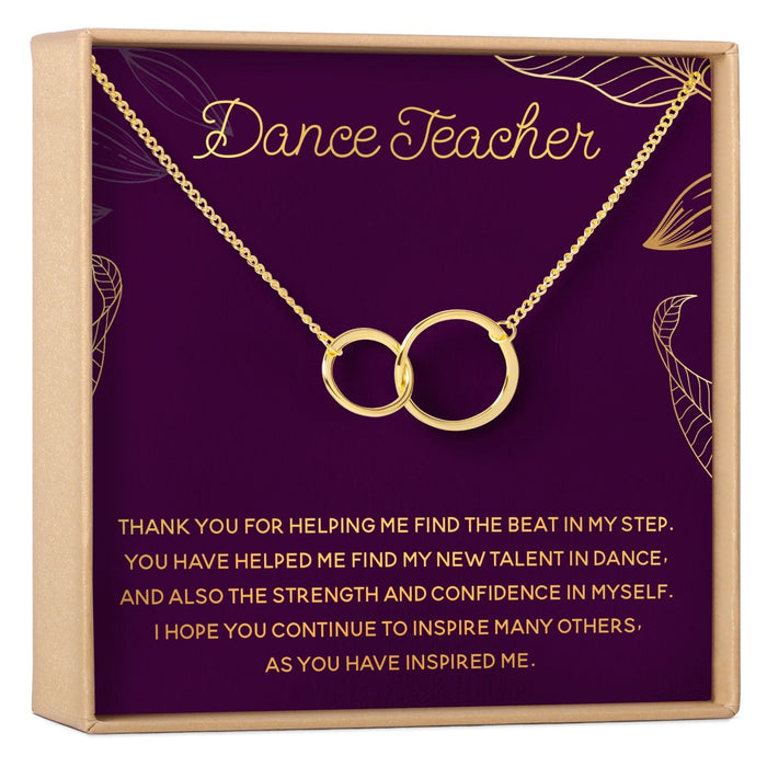 Dance Teacher Necklace, Multiple Styles Jewelry by Dear Ava