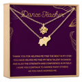 Dance Teacher Necklace, Multiple Styles Jewelry by Dear Ava