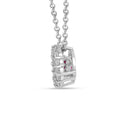 Dancing Stone Natural Ruby Necklace by Fine Color Jewels