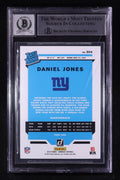 Daniel Jones 2019 Donruss Rookie Card 304 Signed Beckett BAS 9 Auto 10 by Price Is Right Miami