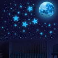 Dark Star Glow and Moon Wall Sticker by DailySale