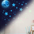 Dark Star Glow and Moon Wall Sticker by DailySale