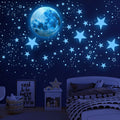 Dark Star Glow and Moon Wall Sticker by DailySale