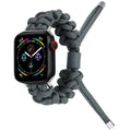 Outdoors Survival Rope Apple Watch Armband Series 11/10/9/8/7/6/5/4/ SE / Ultra 1/2/3 by Arleathercraft