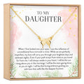 Daughter Butterfly Pendant Necklace by Dear Ava