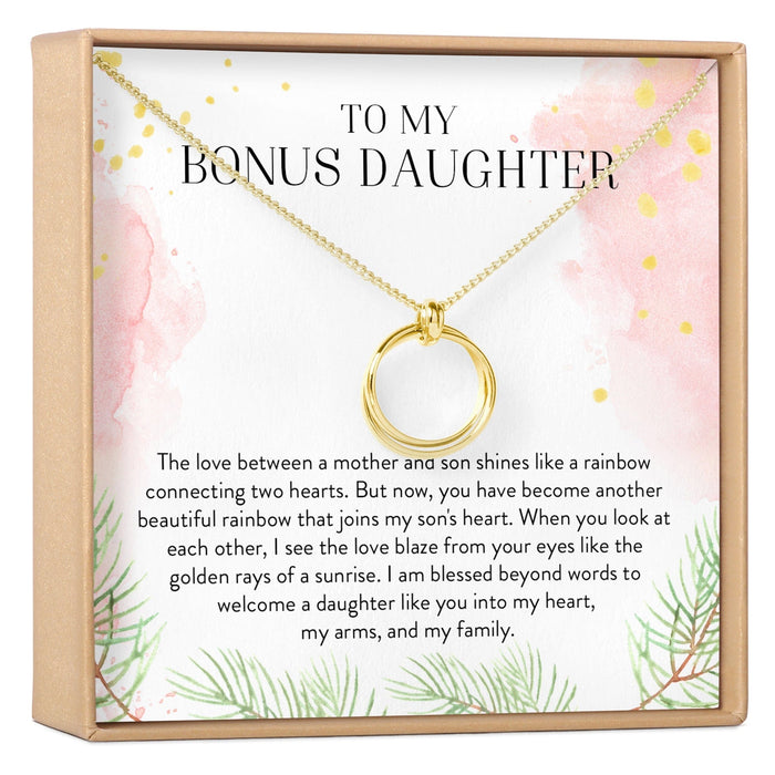 Daughter-In-Law Linked Circles Necklace by Dear Ava