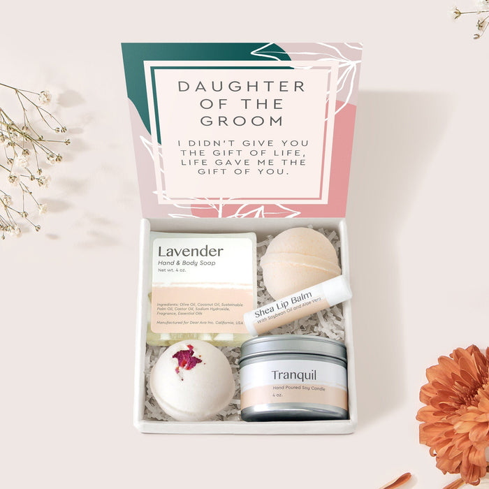 Daughter of the Groom Spa Gift Box by Dear Ava