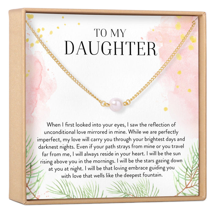 Daughter Pearl Necklace by Dear Ava