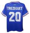David Trezeguet Signed France National Team Adidas Jersey Beckett Authenticated Size Large