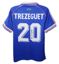 David Trezeguet Signed France National Team Adidas Jersey Beckett Authenticated Size Large by Price Is Right Miami