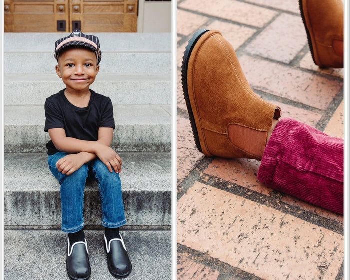 The David Bundle: 2 Pairs of Easy-On Barefoot Kids' Shoes by ozznekshoes