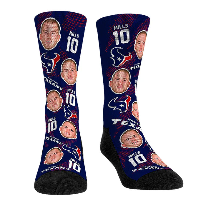 Davis Mills - Houston Texans - Football Guy by Rock 'Em Socks