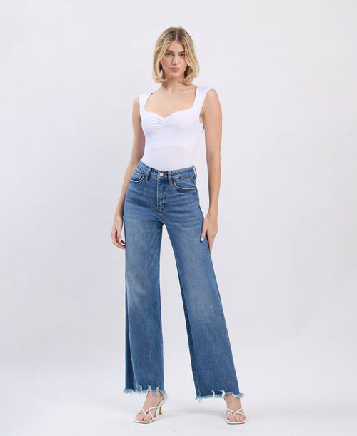 Alessia Tummy Control 90's High Rise Loose Jean by Boutique 23