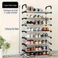 7-Tier Iron Shoe Rack – Space-Saving, Floor-Standing by DailySale