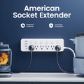 10-in-1 Multi-Outlet Power Strip – 6 AC, 3 USB-A, 1 Type-C by DailySale