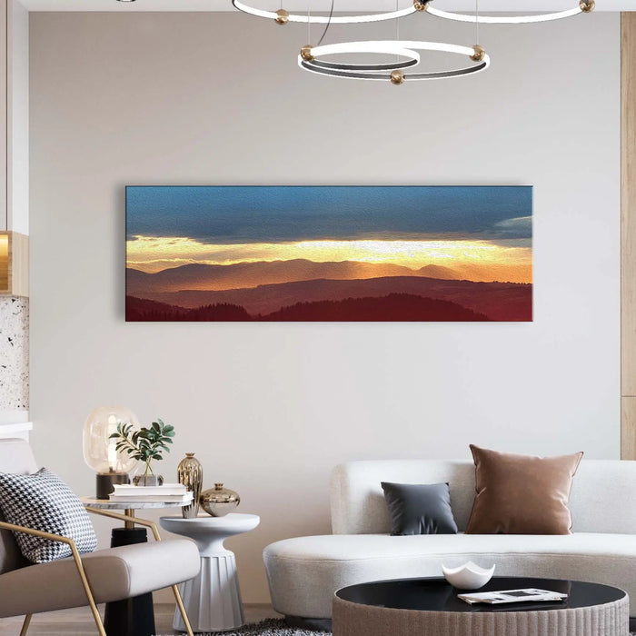 Dear Mountains Canvas Wall Art by Tailored Canvases