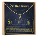 December 21st Sagittarius Necklace by Dear Ava