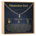 December 2nd Sagittarius Necklace by Dear Ava