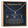 December 3rd Sagittarius Necklace
