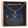 December 7th Sagittarius Necklace