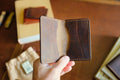 Deckhand V2 Wallet - Handmade Full-Grain Leather Minimalist Wallet | Yarets Leather by Zerodamage Sahara Case LLC