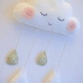 Decorative Cloud Felt Raindrop Pendant by DailySale