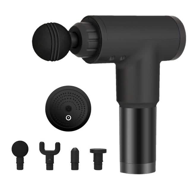 Deep Tissue Massage Gun with Interchangeable Heads by DailySale