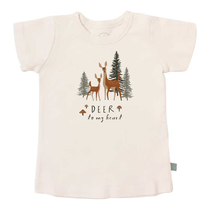 graphic tee | deer to my heart by Finn + Emma