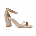 Bandolino Armory Ankle Strap Sandal, Size 7.5/Oat by Vanessa Jane