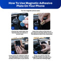 Magnetic Car Phone Holder – Air Vent Mount w/ 360° Rotation by DefenderShield