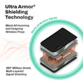 Ultra Armor Cybersecurity & Privacy Key Fob Faraday Bag by DefenderShield