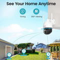 Dekco 2K WiFi Surveillance Security Camera (Refurbished) by DailySale