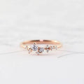 Delicate Cz Stackings Ring In 18Kt Gold by DailySale