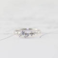 Delicate Cz Stackings Ring In 18Kt Gold by DailySale