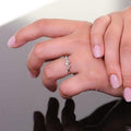 Delicate Cz Stackings Ring In 18Kt Gold by DailySale
