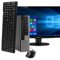 Dell OptiPlex 7010 Ultra Small Form Factor Computer PC with 22" Widescreen Screen (Refurbished) by DailySale