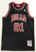 Dennis Rodman Signed Bulls Mitchell & Ness Jersey (PIA) Chicago Bulls by Price Is Right Miami
