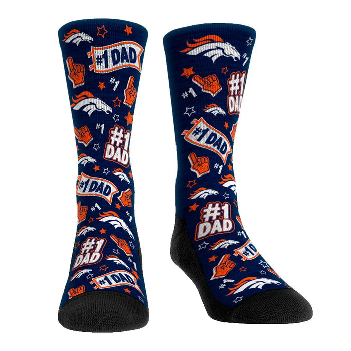 Denver Broncos - #1 Dad by Rock 'Em Socks
