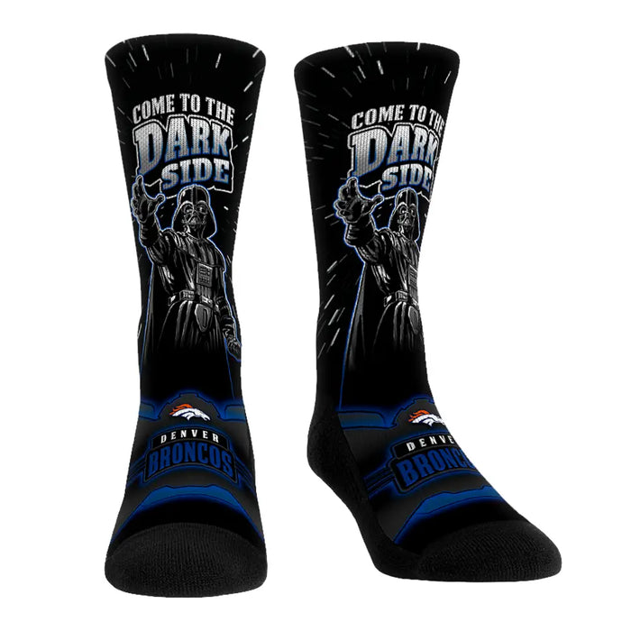 Denver Broncos - Star Wars - Dark Side by Rock 'Em Socks