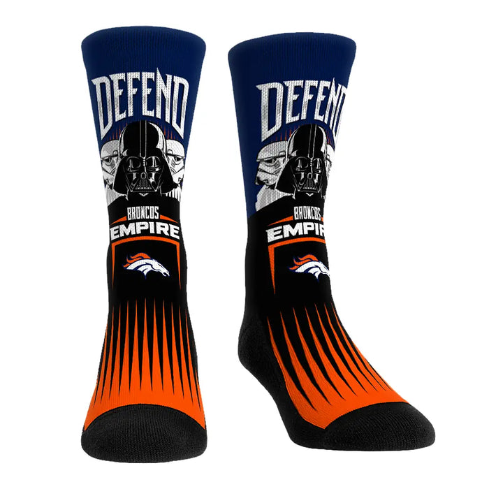 Denver Broncos - Star Wars - Defend The Empire by Rock 'Em Socks