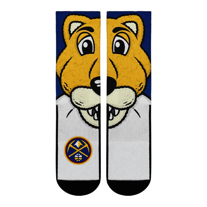 Denver Nuggets - Split Face Mascot by Rock 'Em Socks