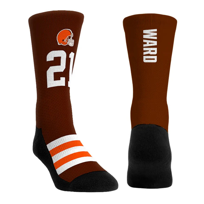 Denzel Ward - Cleveland Browns - Jersey (Brown) by Rock 'Em Socks