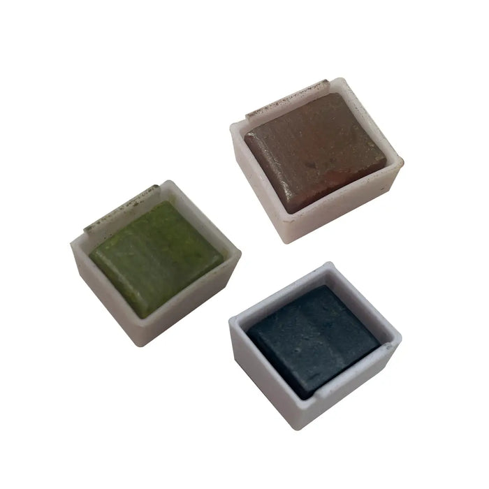 Derwent Graphitint Pans Set of 3 - Autumn Brown, Ocean Blue, Meadow by ShopSketchBox