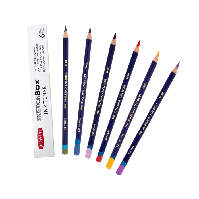 Derwent Inktense Custom Pencil 6-set by ShopSketchBox